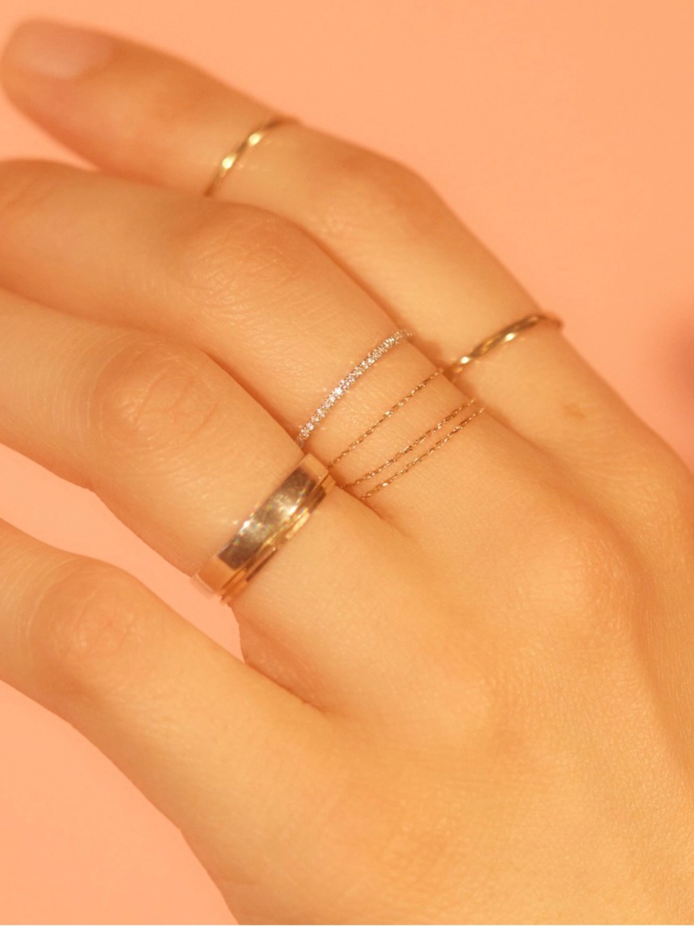 Catbird Hundred Summers Gold Chain Ring
Catbird Jewelry - Picture 4 of 16